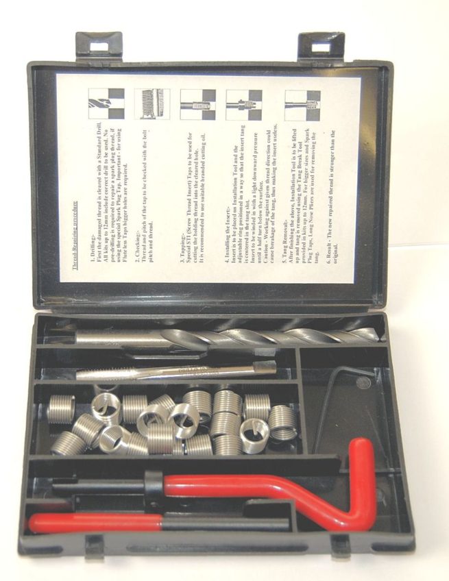 M10 X 1.25 THREAD REPAIR KIT  SORRY OUT OF STOCK