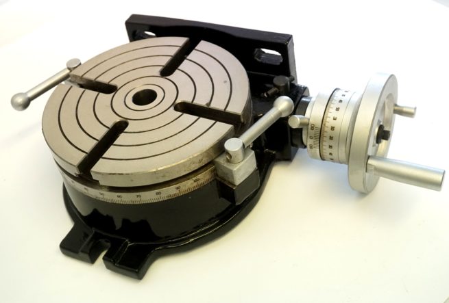 Soba 8 inch 200mm Rotary Table Set With Tailstock Plates and 125mm Chuck - Image 3