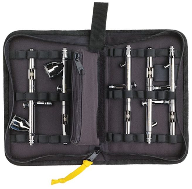 Iwata Eclipse BCS 6 pack with Iwata Zipper Case