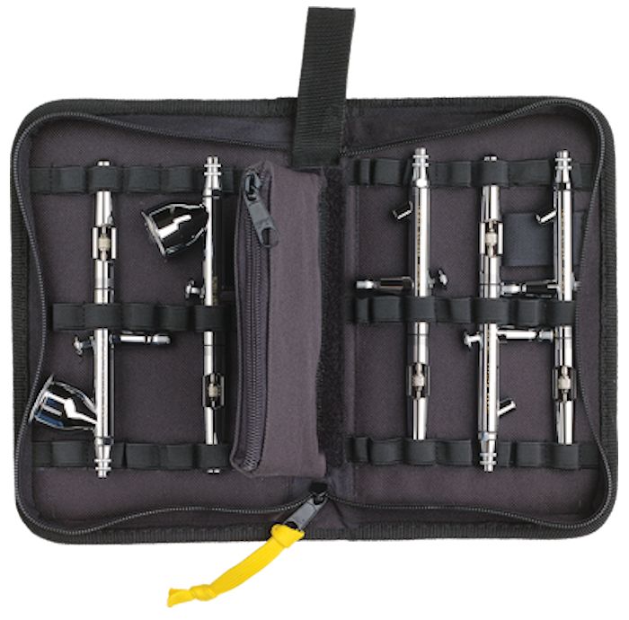 Iwata Eclipse BCS 6 pack with Iwata Zipper Case
