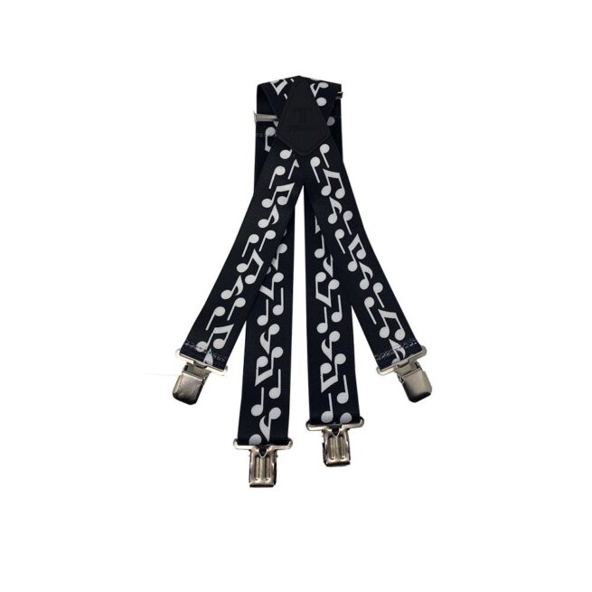 Tomahawk Work Braces - Bold Notes Black - Image 2