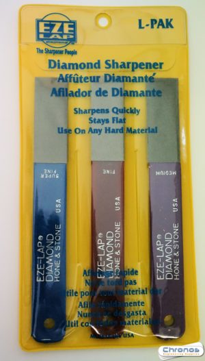 Eze-Lap Diamond Hone and Stone 3 pack Set