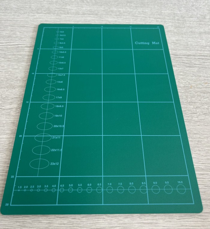 A4 Self Healing Cutting Mat: 22cm x 30cm x 3mm - Image 5