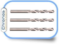 Metric Sizes - Loose HSS Precision Ground Drillbits from Chronos