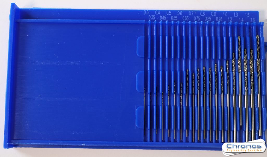 HSS Precision Ground 20 Microdrill Set 0.3 - 1.6mm- SORRY OUT OF STOCK - Image 2