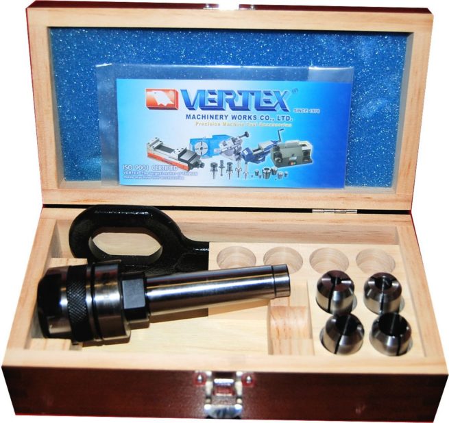 Vertex 3 MT 4 pc Metric Posilock Milling Chuck