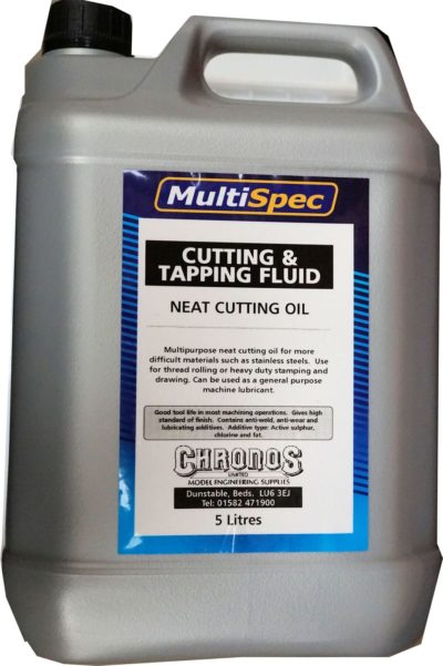 5 Litres Multispec Cutting & Tapping Fluid