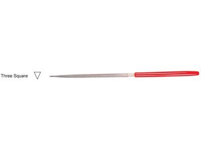Eze-lap Three Square, Fine Grit Individual Needle File (600)