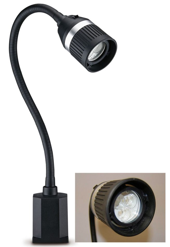 Dustproof LED Gooseneck Machine Lamp- SORRY OUT OF STOCK - Image 2