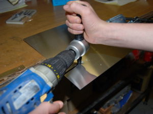 DOUBLE HeadED Metal NIBBLER for Drill- SORRY OUT OF STOCK