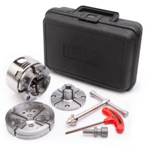 NOVA PRO-TEK G3 Lathe Chuck Bundle TR482964 M33 Direct Fit Version