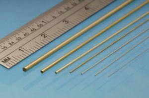 Albion Alloys Nickel Silver Rod 0.6mm Dia x 305mm Long – Pack 5-NSR06