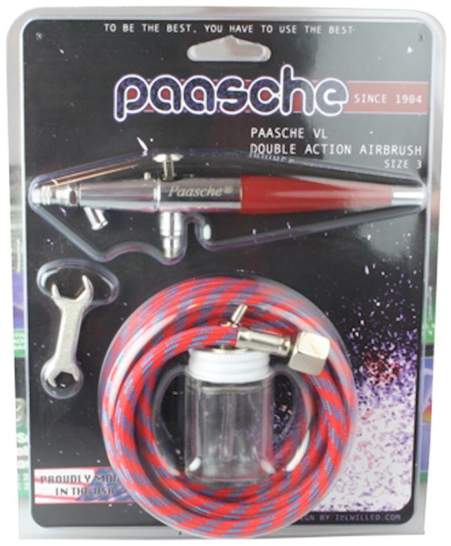 Paasche VL Airbrush blister pack
