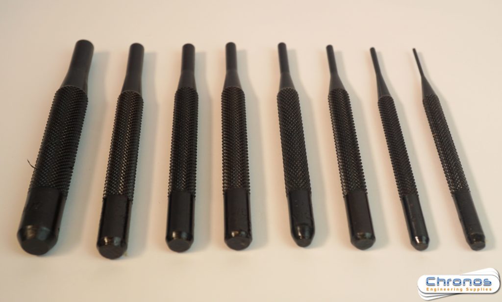 Soba 8pc Nail / Pin Punch Set 1/16 5/16 Chronos Engineering Supplies