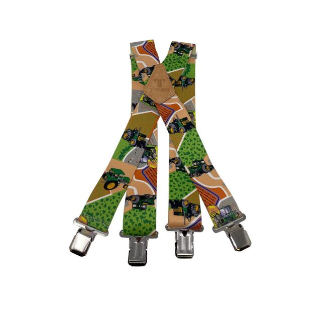 Tomahawk Work Braces - Tractor Pattern Mixed Fields - Image 2