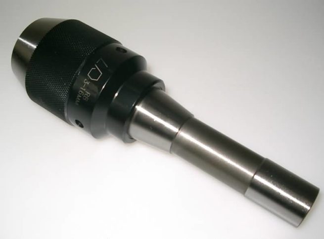 High Quality Keyless Drill Chuck 1 - 16 mm with Integral R8 Shank