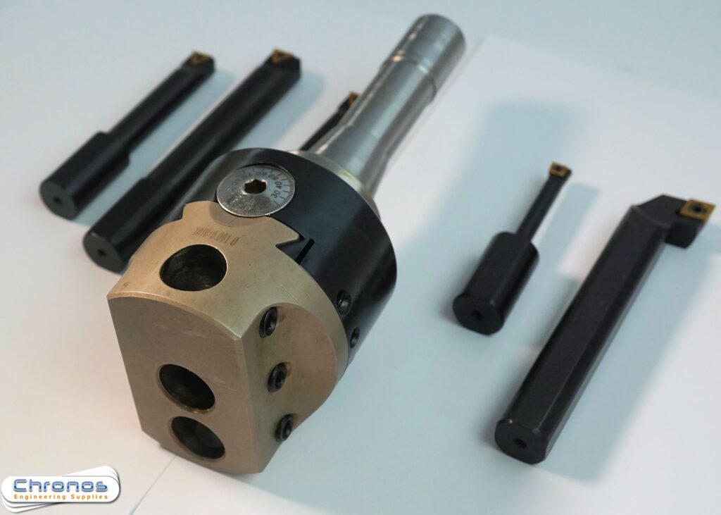 Soba  3 inch Indexable Boring Head R8 with 5 Indexable Boring Bars- SORRY OUT OF STOCK - Image 2