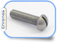 Steel BA Round Head Screws