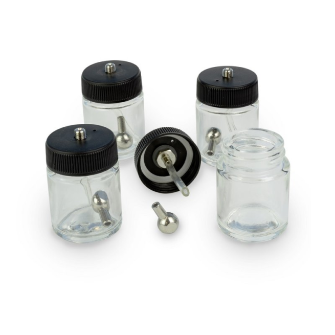 Spraycraft 4 Glass Jars Assembly