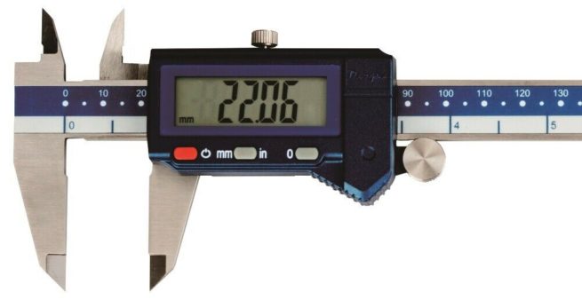 Dasqua Electronic Digital Caliper 6 inch/150mm IP54 WATERPROOF- SORRY OUT OF STOCK - Image 3