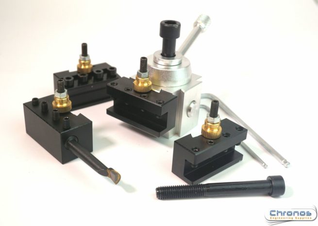 Mini Quick Change Toolpost for Variable Speed Mini Lathes 7 x10 etc- SORRY OUT OF STOCK