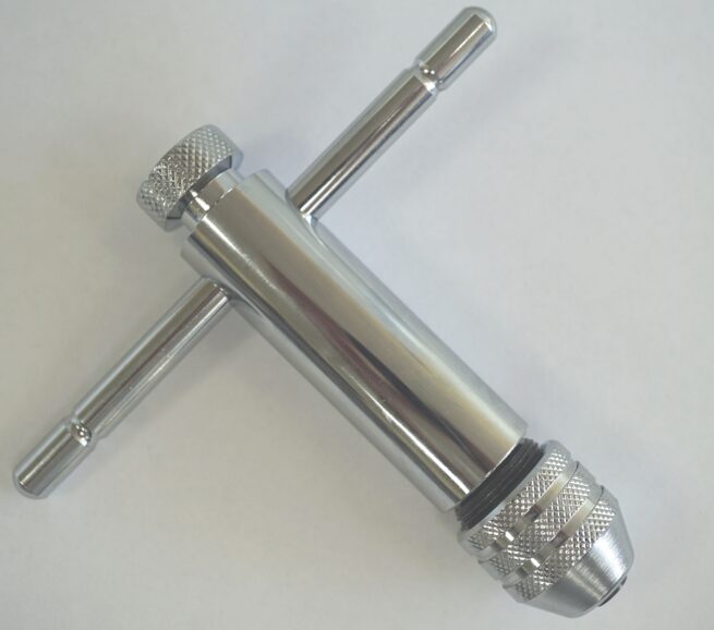Top Quality Chrome Ratchet Tap Wrench Large