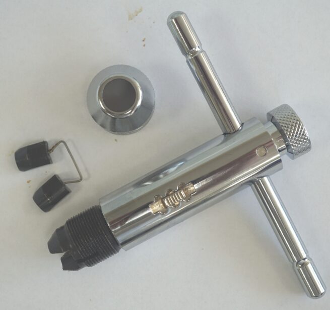 Top Quality Chrome Ratchet Tap Wrench Large