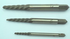 Set of 3 Screw Extractors No 1, 2 and 3- SORRY OUT OF STOCK