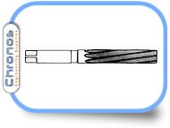 BRITISH HSS STANDARD TAPER SHANK MACHINE REAMERS METRIC