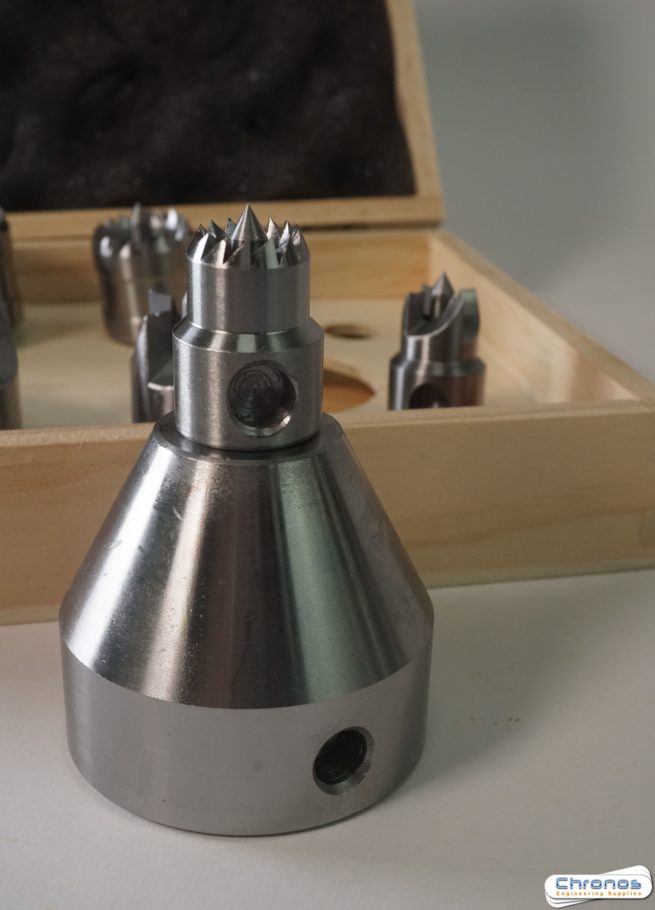 SCT 7pc Set of Drive Centres in a Wooden Box M33 x 3.5mm Thread- SORRY OUT OF STOCK - Image 2