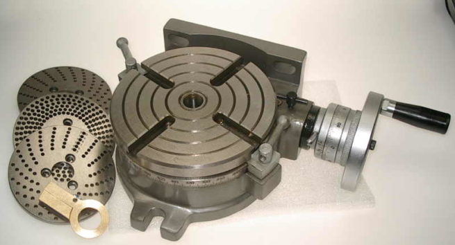 SHOBA 6" ROTARY TABLE & DIVIDING PLATES