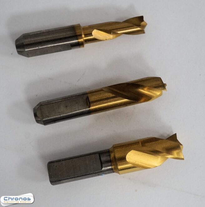 Set Of Three Titanium Coated Welders Spot Drills - Image 3