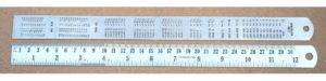 Soba 12 inch / 300mm Steel Rules