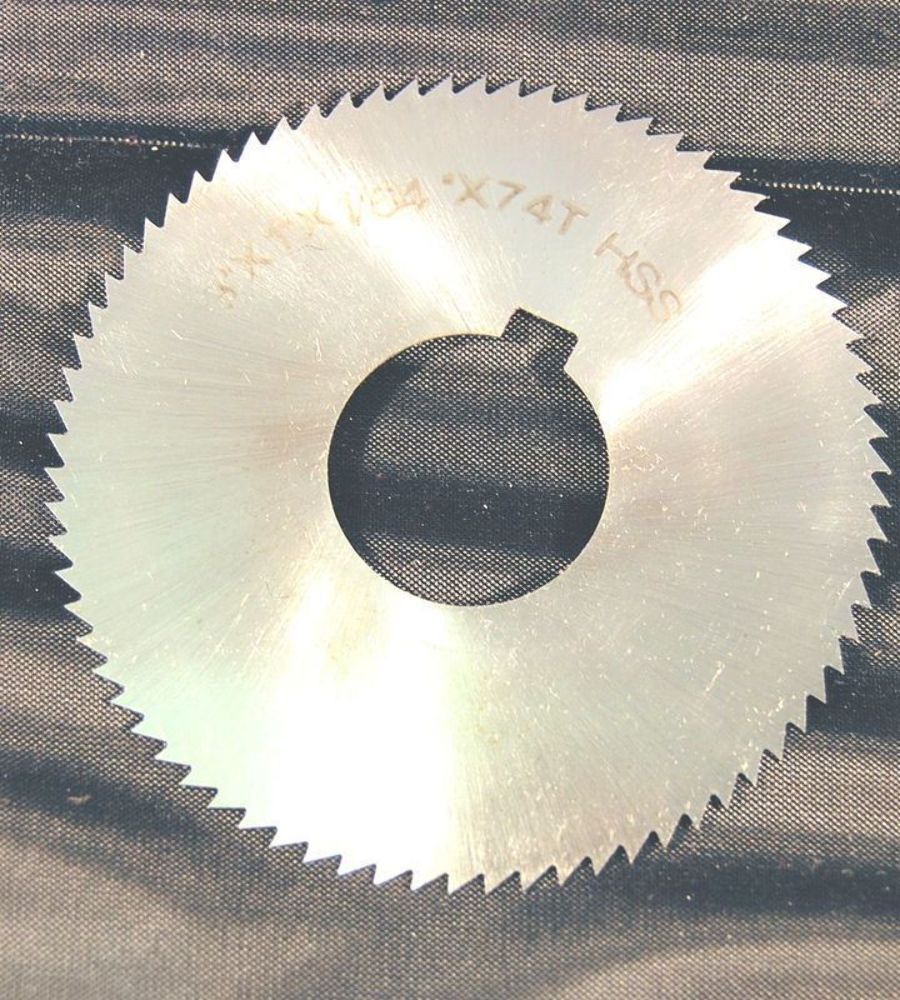 HSS SLITTING SAW 3" DIA X 1/16 WIDE X 74 TEETH