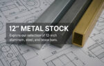 Metal Stock (12" Stock Metal Bars)