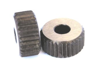 Pair of 5/8 Diameter HSS Knurls Straight Coarse 5/16 wide
