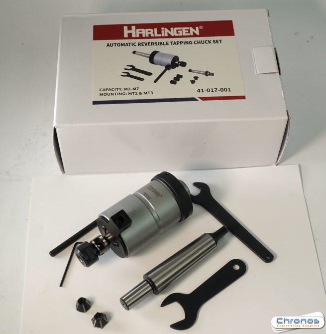 HARLINGEN Automatic Reversible  Tapping Chuck Set M2 - M7 - Image 2