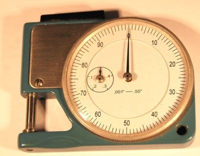 Pocket Dial Thickness Gauge Imperial