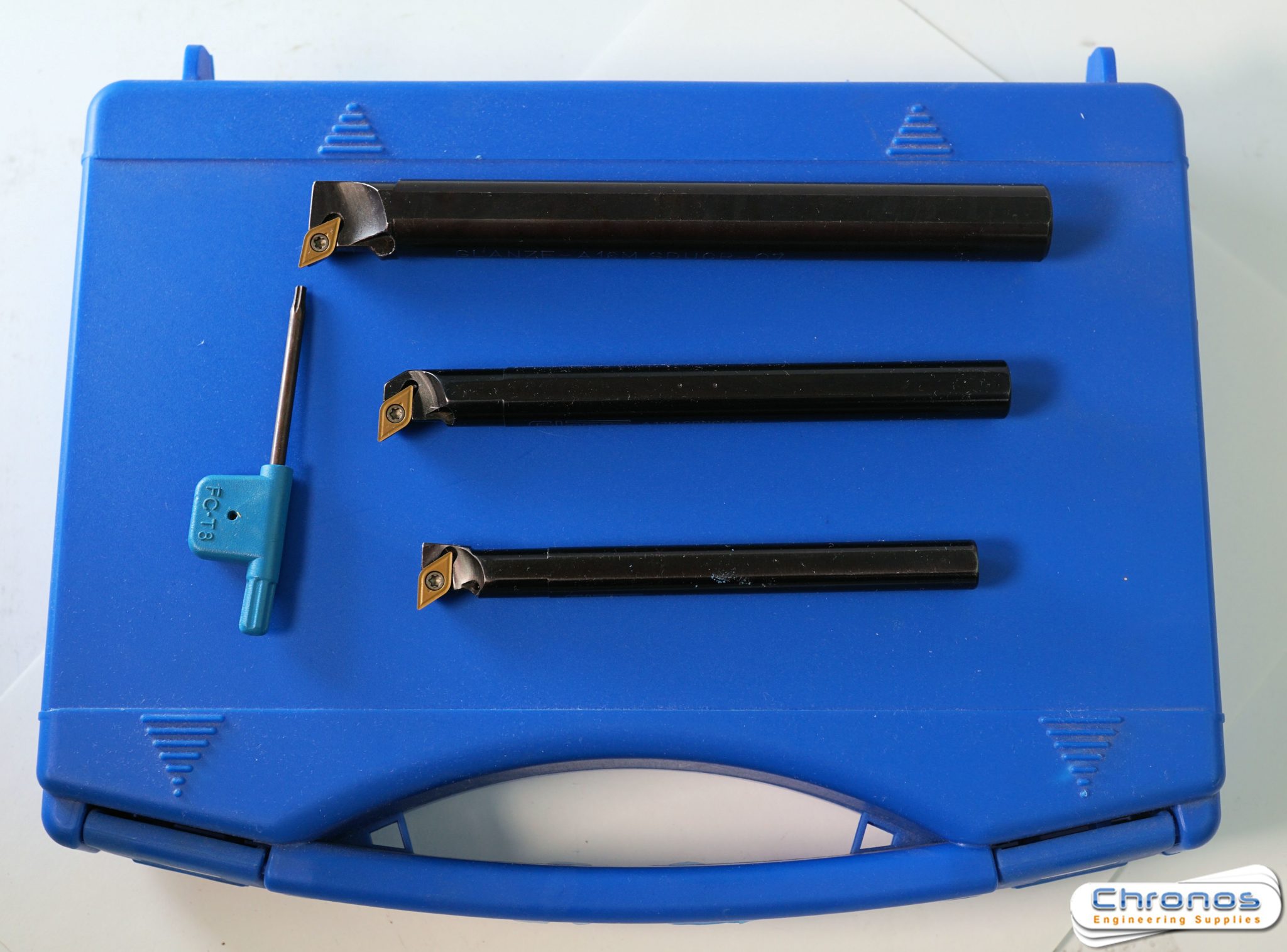 Glanze Indexable Through Coolant DCMT Boring Bar Set 12mm 16mm and