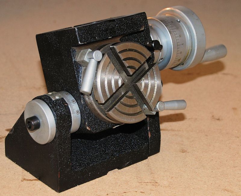 75 MM Tilting Rotary Table Chronos Engineering Supplies