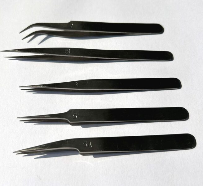 Soba 5 pc Tweezer Set - Image 2