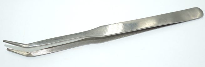 Heavy Duty Tweezers Curved Type
