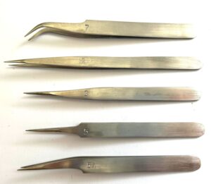 Soba 5 pc Tweezer Set