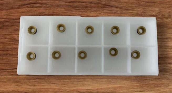 Set of 10 Spare 6mm Profiling Inserts for Glanze Indexable Lathe Tools etc