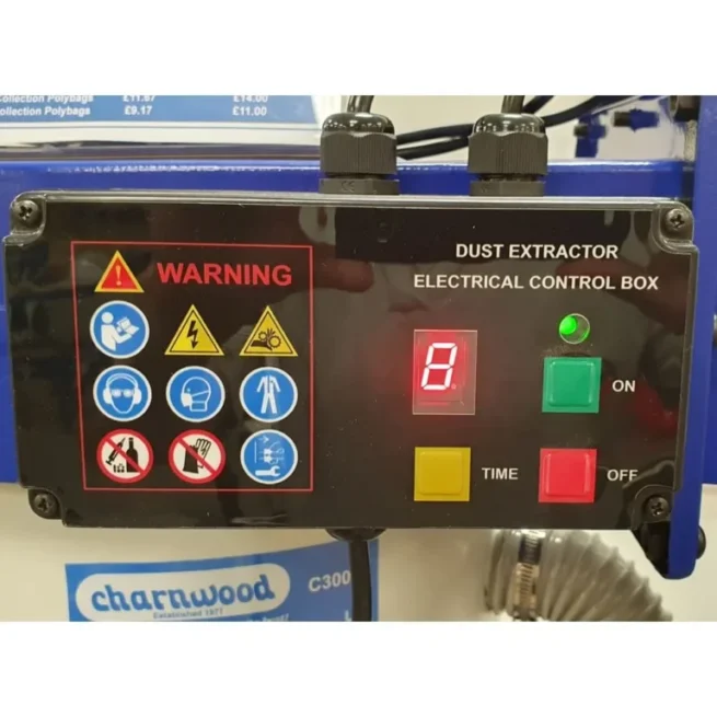 C300R 2hp Cyclone Extractor with Remote Start