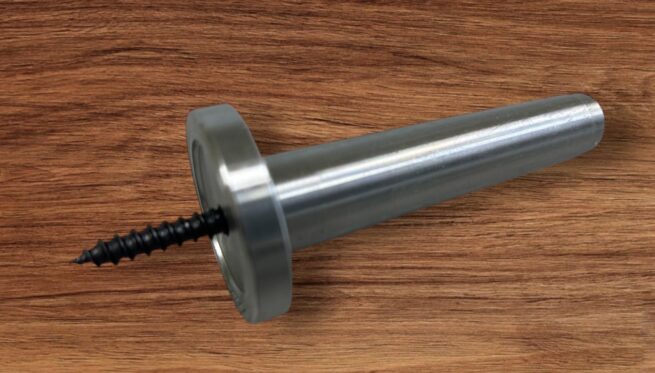 SCT Morse Taper Wood Screw Centre MT2 Shank