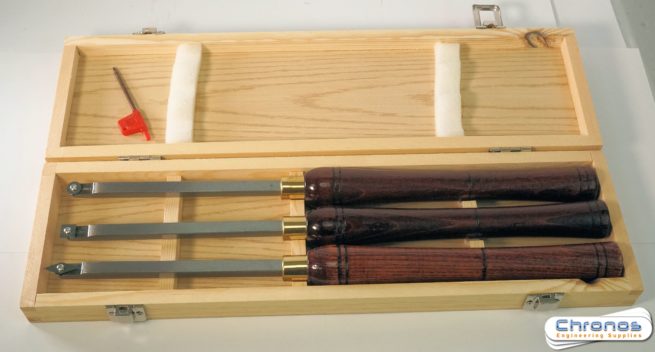 3 Piece Carbide Indexable Woodturning Tool Set- SORRY OUT OF STOCK - Image 4