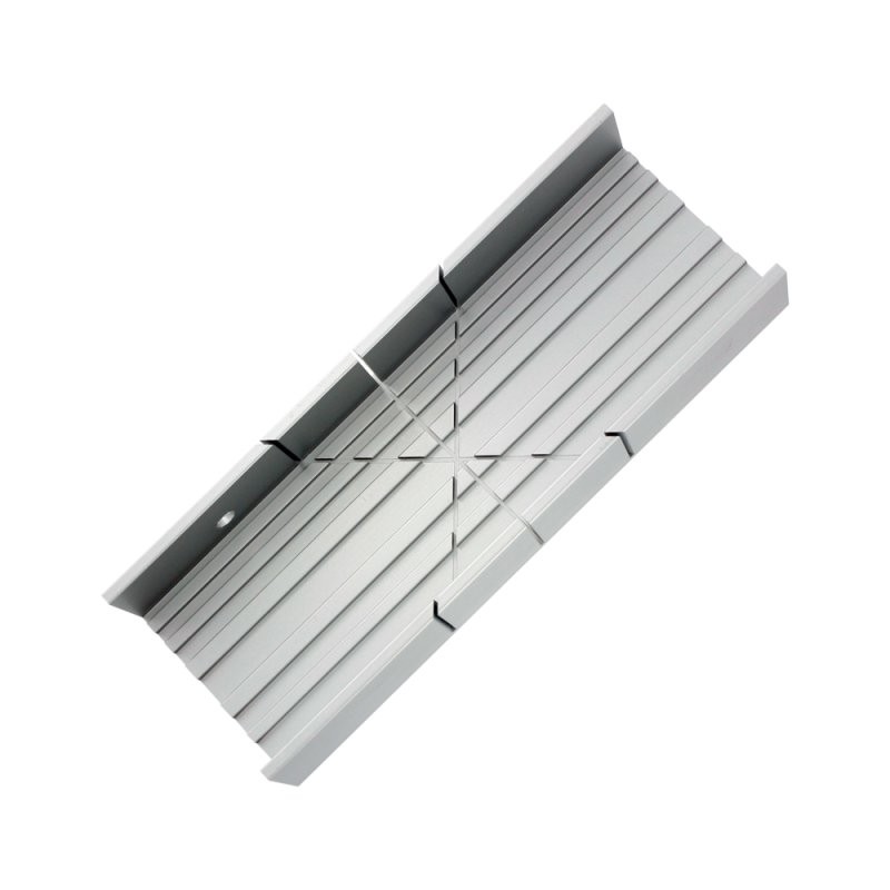 Mitre Box Aluminium For use with Razor Saws 140mm